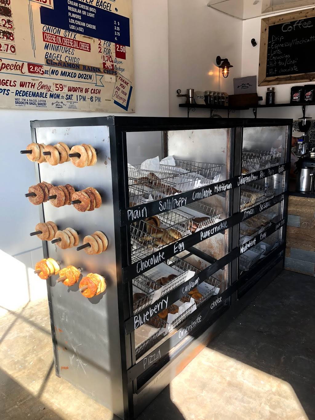 Brooklyn Bagel Bakery | cafe | 2223 Beverly Blvd, Los Angeles, CA 90057, USA | 3236300676 OR +1 323-630-0676