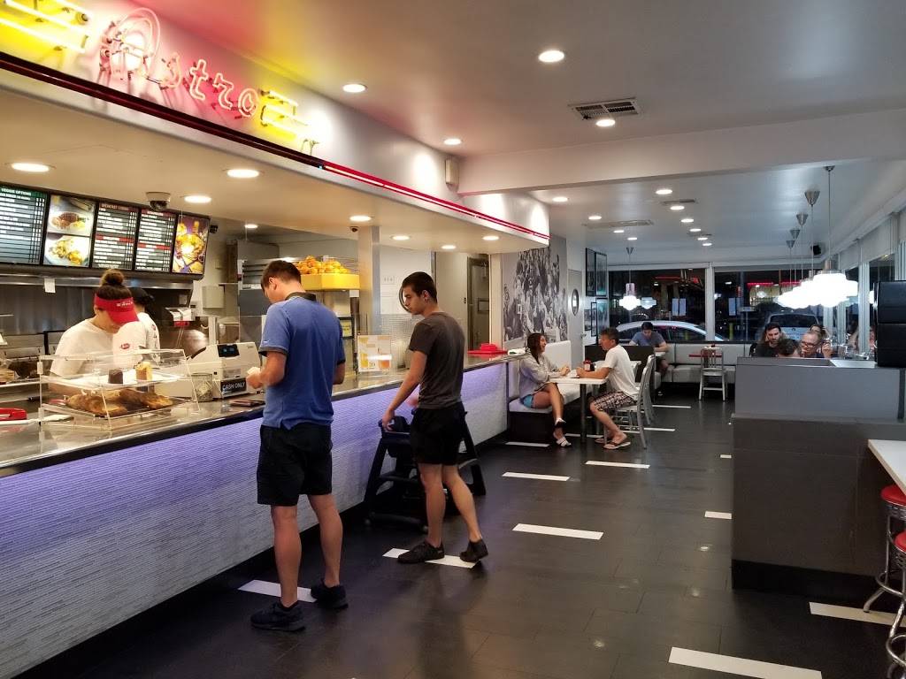 Astro Burger | restaurant | 7475 Santa Monica Blvd, Los Angeles, CA 90046, USA | 3238748041 OR +1 323-874-8041