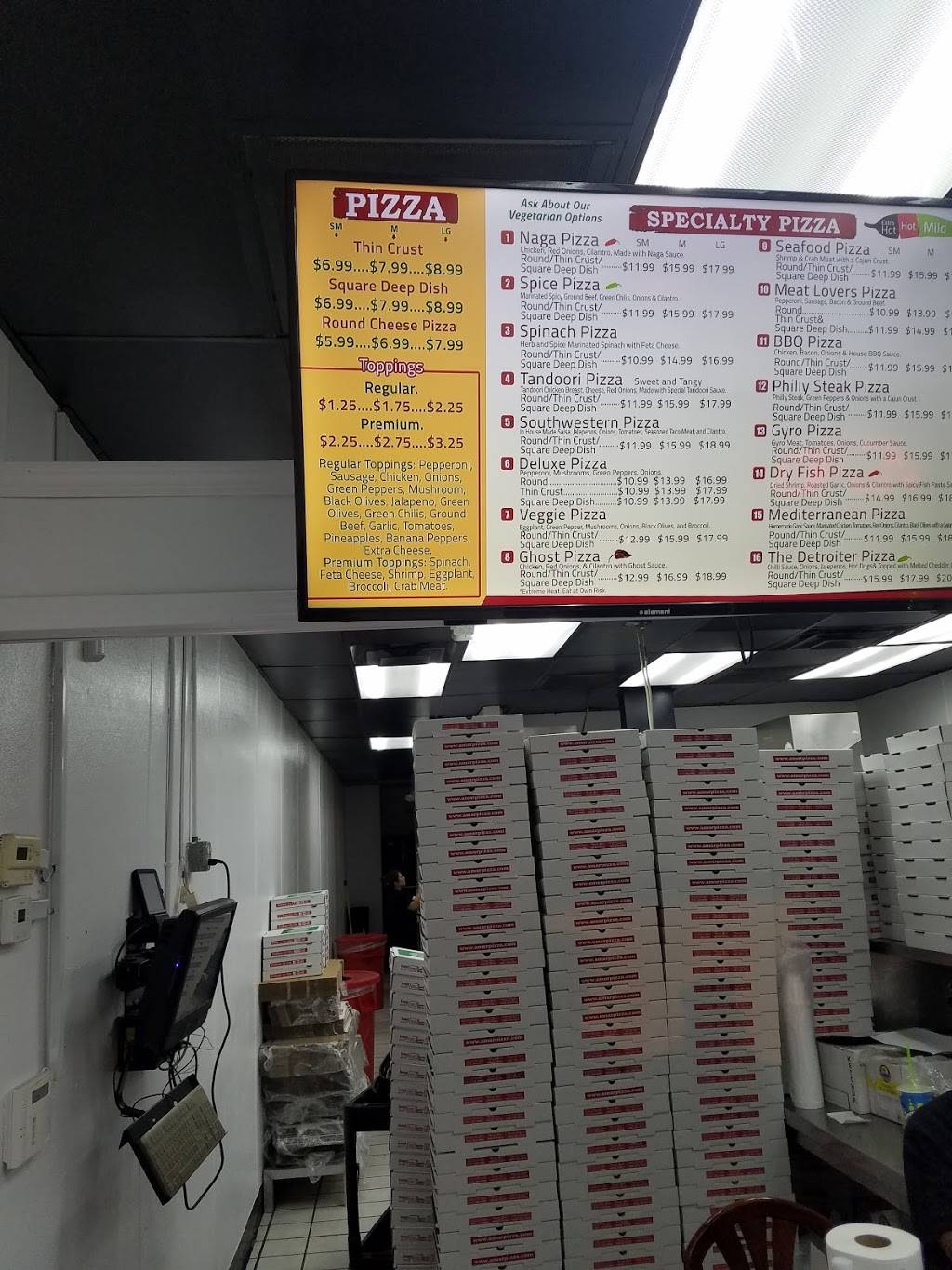 Amar Pizza | meal delivery | 3728 Rochester Rd, Troy, MI 48083, USA | 2482506266 OR +1 248-250-6266