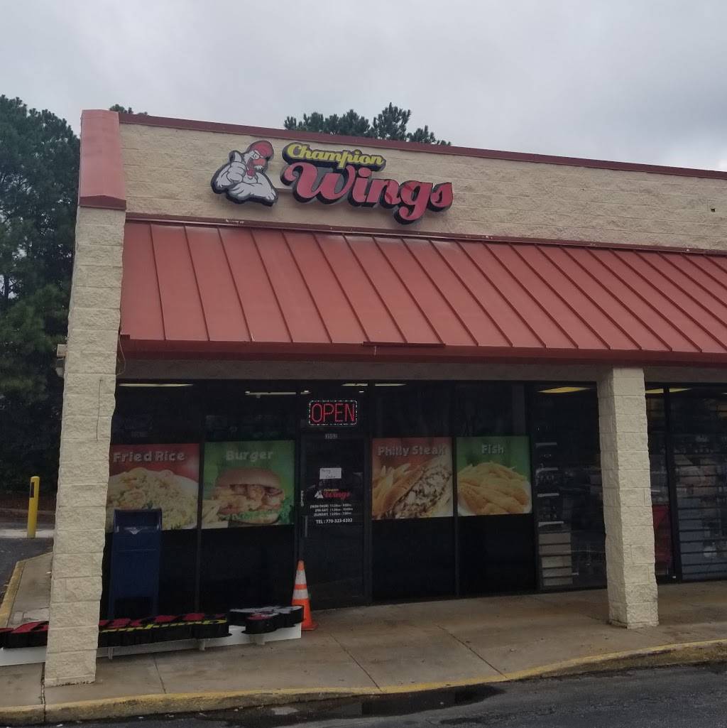 Champion Wings | restaurant | 3552 Panola Rd, Lithonia, GA 30038, USA | 7703230202 OR +1 770-323-0202