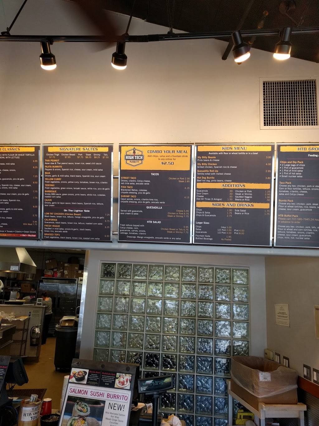 High Tech Burrito | restaurant | 120-A Alamo Plaza, Alamo, CA 94507, USA | 9258209006 OR +1 925-820-9006