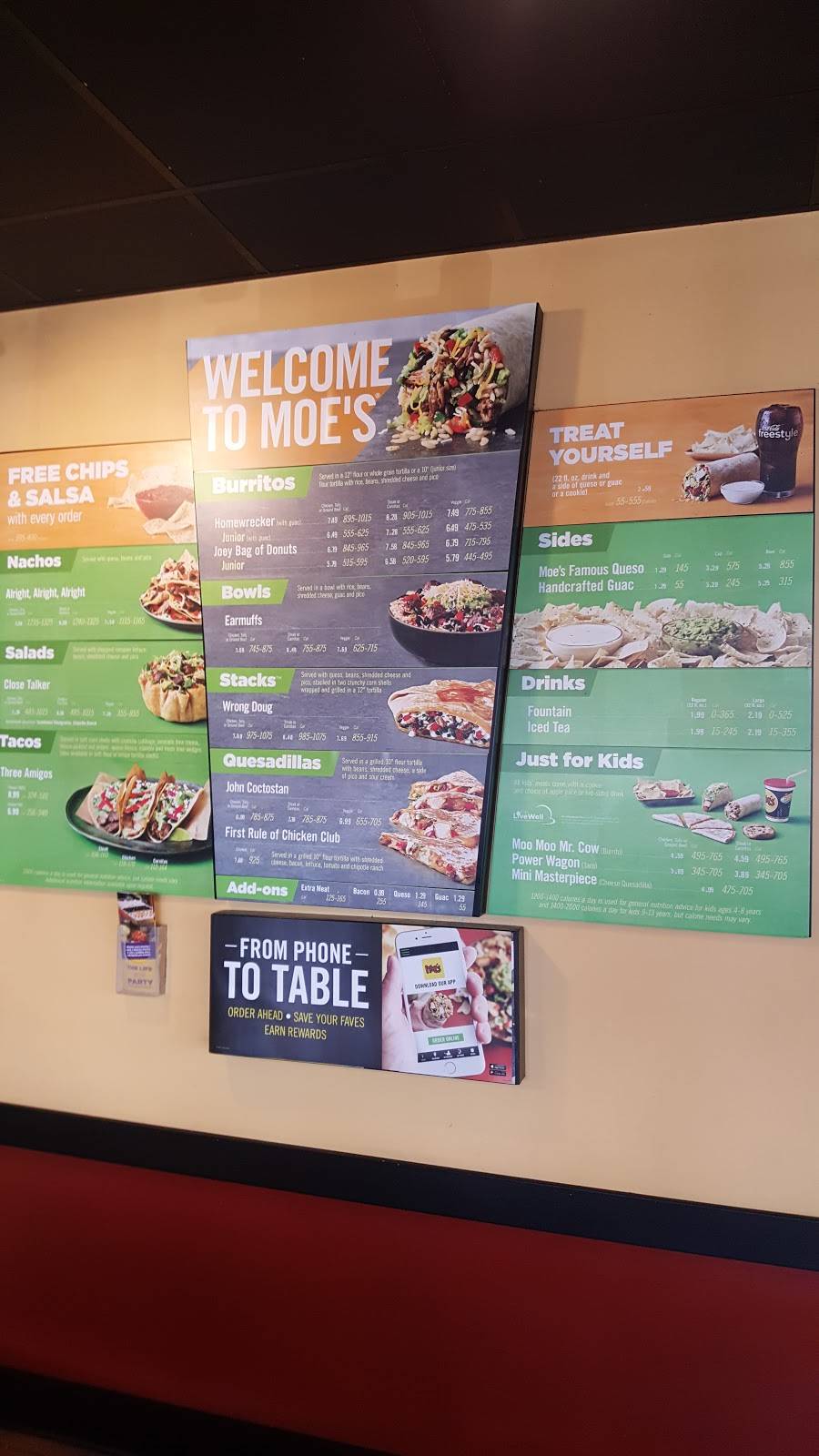 Moes Southwest Grill | restaurant | 6705 MS-63, Moss Point, MS 39563, USA | 2284746544 OR +1 228-474-6544