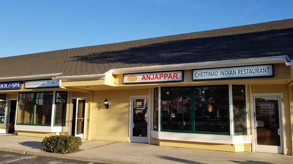 Anjappar Chettinad Indian Restaurant | restaurant | 13882 Newport Ave, Tustin, CA 92780, USA | 7144862116 OR +1 714-486-2116