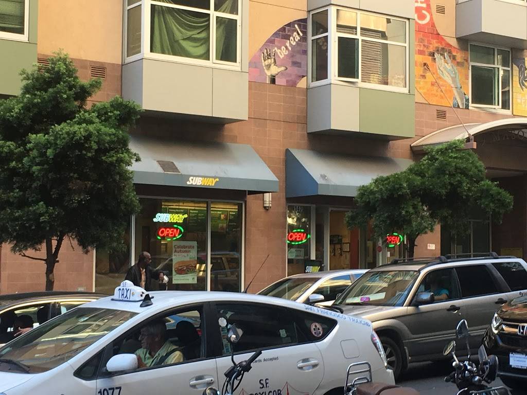 Subway | restaurant | 147 Mason St, San Francisco, CA 94102, USA | 4155637827 OR +1 415-563-7827