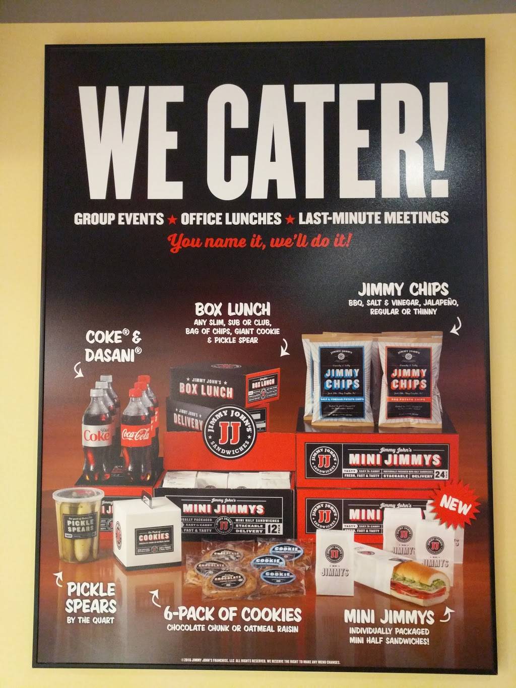 Jimmy Johns | meal delivery | 845 Egg Harbor Rd, Sturgeon Bay, WI 54235, USA | 9208181460 OR +1 920-818-1460