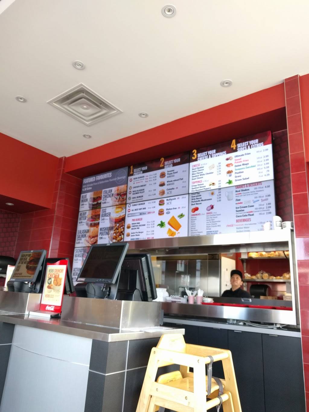 Hero Certified Burgers | restaurant | 444 Holland St W, Bradford, ON L3Z 0G1, Canada | 9057754449 OR +1 905-775-4449