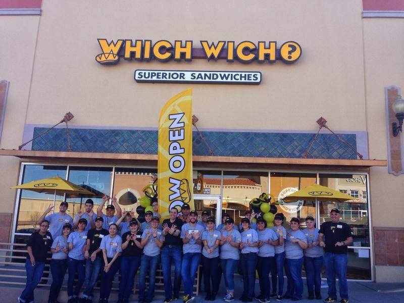 Which Wich Superior Sandwiches | restaurant | 1327 George Dieter Dr Suite G, El Paso, TX 79936, USA | 9155884951 OR +1 915-588-4951