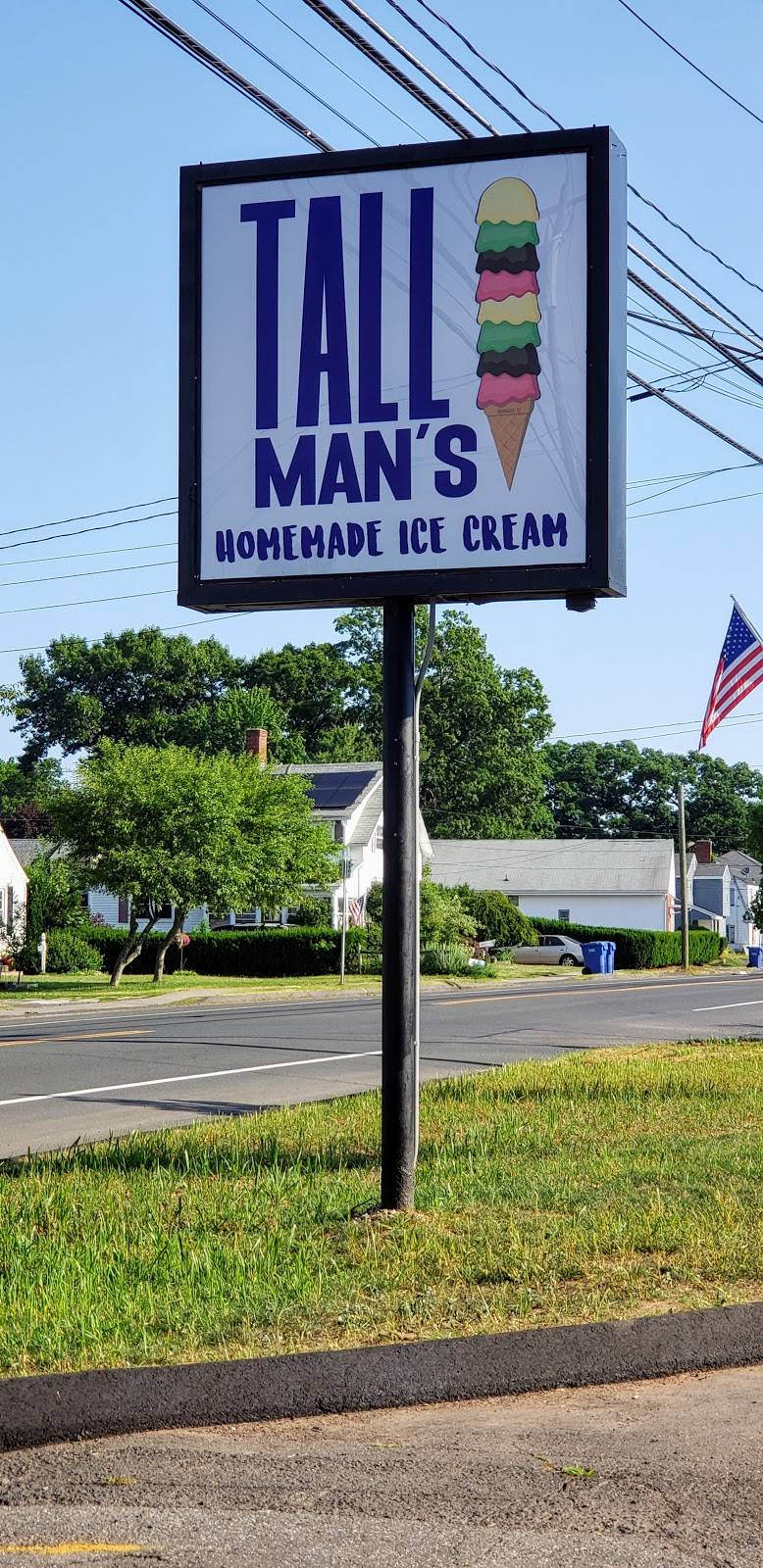 Tall Man’s Homemade Ice Cream | restaurant | 564 Main St, Cromwell, CT 06416, USA | 8603589556 OR +1 860-358-9556