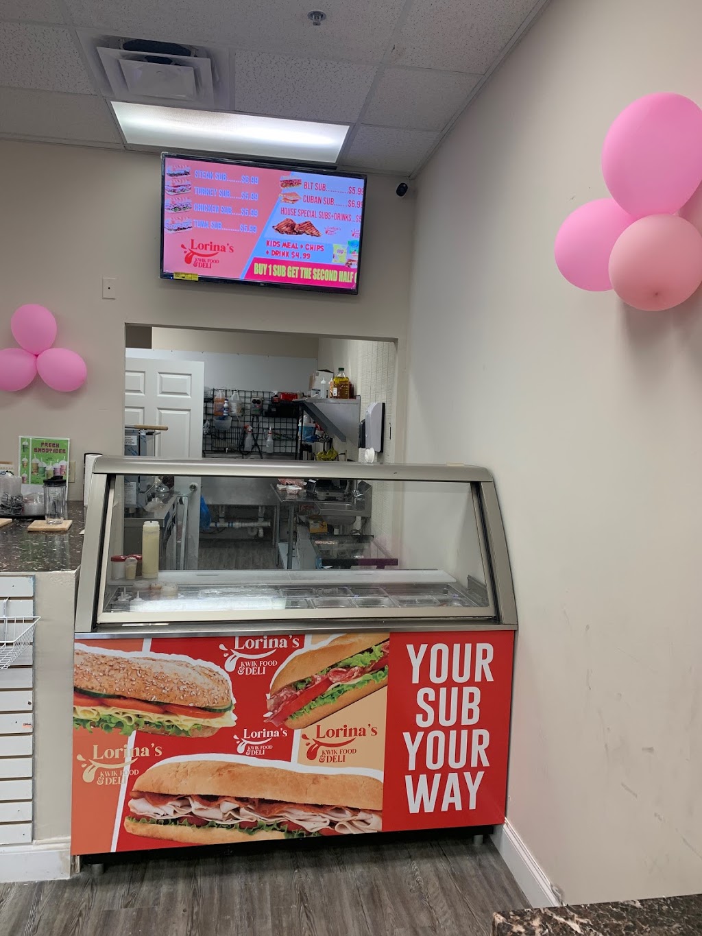 Lorina Food & deli Subs & Smooties | restaurant | 5096 Forest Hill Blvd suite 400, West Palm Beach, FL 33415, USA | 5613186393 OR +1 561-318-6393