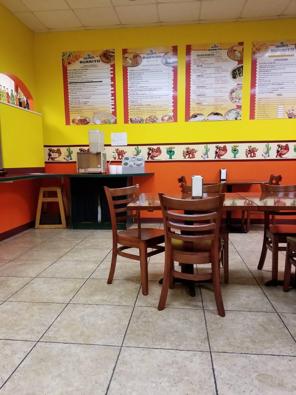 El Grande Burrito | restaurant | 1282 W Spring St, South Elgin, IL 60177, USA | 8477173359 OR +1 847-717-3359