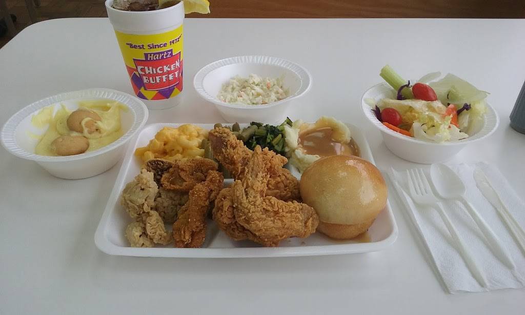 Hartz Chicken Buffet | restaurant | 703 W Davis St, Conroe, TX 77301, USA | 9365391331 OR +1 936-539-1331