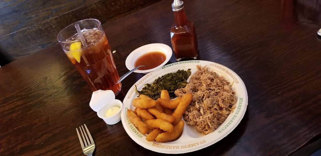 Stameys Barbecue | restaurant | 2206 W Gate City Blvd, Greensboro, NC 27403, USA | 3362999888 OR +1 336-299-9888