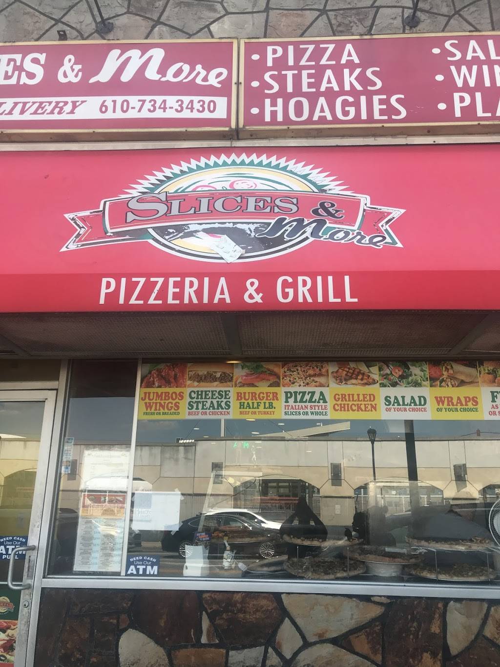 Slices & More | meal delivery | 6932 Market St, Upper Darby, PA 19082, USA | 6107343430 OR +1 610-734-3430