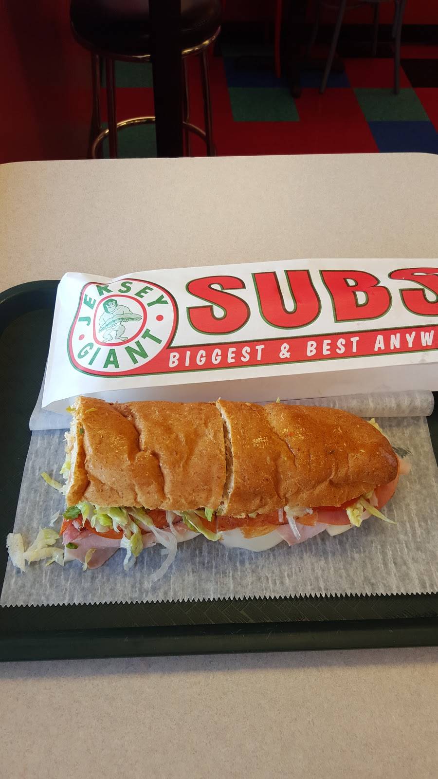 Jersey Giant Submarine | restaurant | 23250 Allen Rd, Woodhaven, MI 48183, USA | 7343620575 OR +1 734-362-0575