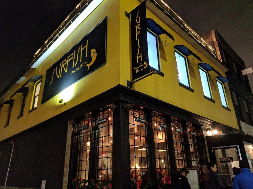 Surfish Bistro | restaurant | 550 3rd Ave, Brooklyn, NY 11215, USA | 7187888070 OR +1 718-788-8070