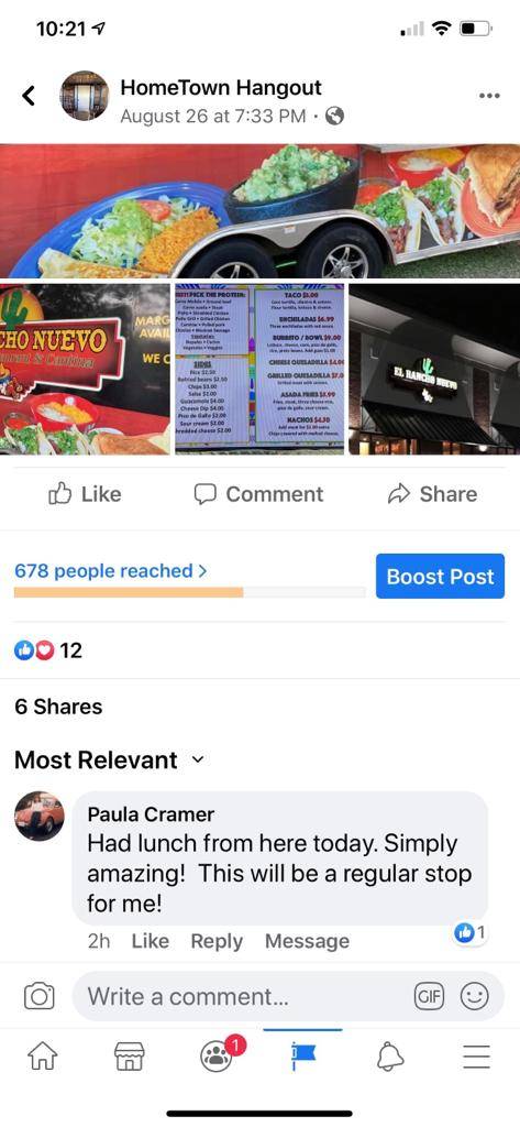 El rancho nuevo taqueria Mobil | restaurant | 537 E Main St, Lebanon, OH 45036, USA | 9376411006 OR +1 937-641-1006