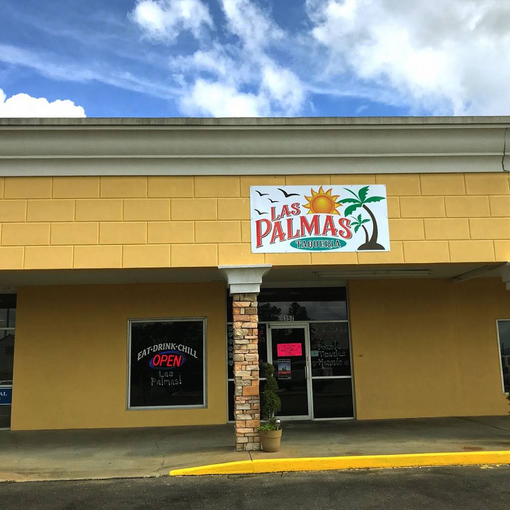 Las Palmas Taqueria | restaurant | 401 W Martintown Rd #157, North Augusta, SC 29841, USA | 8034268623 OR +1 803-426-8623