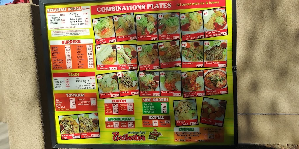 Eribertos Mexican Food | restaurant | 1000 S Main St, Cottonwood, AZ 86326, USA | 9286499904 OR +1 928-649-9904