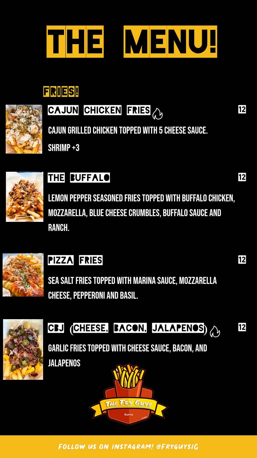 The Fry Guys | restaurant | 1740 1st Ave S, Seattle, WA 98134, USA | 2063053910 OR +1 206-305-3910