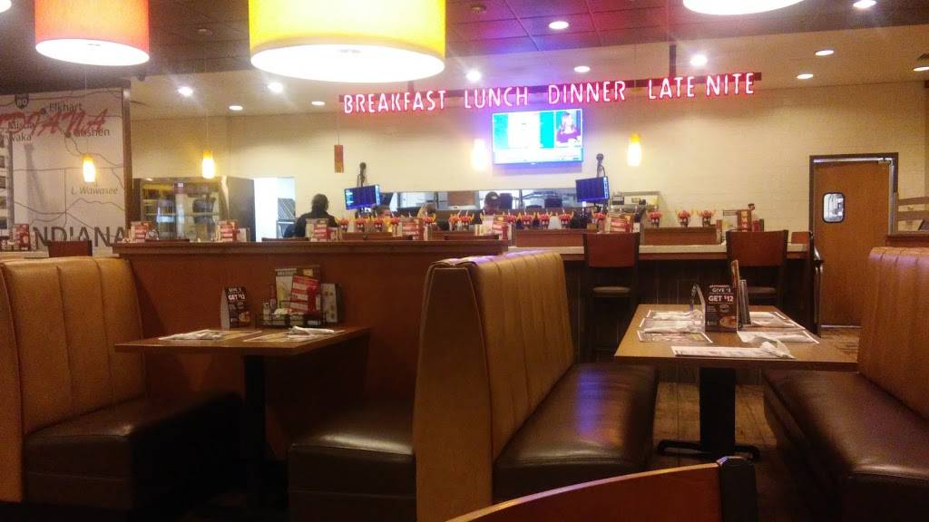 Dennys | restaurant | 3231 E 181st Ave, Hebron, IN 46341, USA | 2196961701 OR +1 219-696-1701