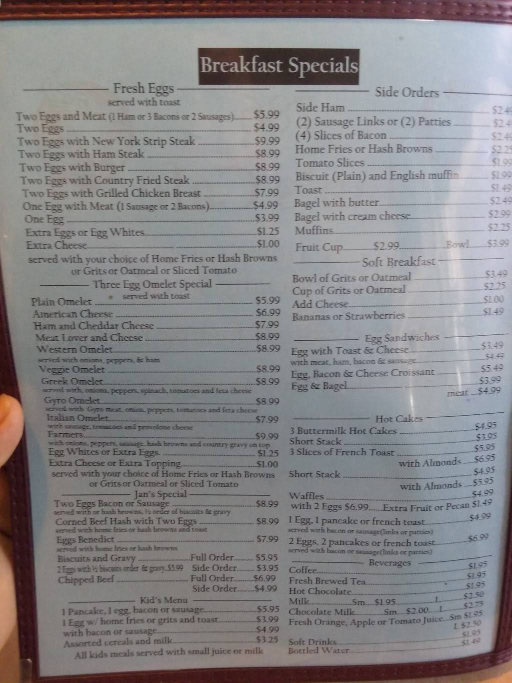 Jans Cafe | restaurant | 4944 10th Ave N, Greenacres, FL 33463, USA | 5615087043 OR +1 561-508-7043