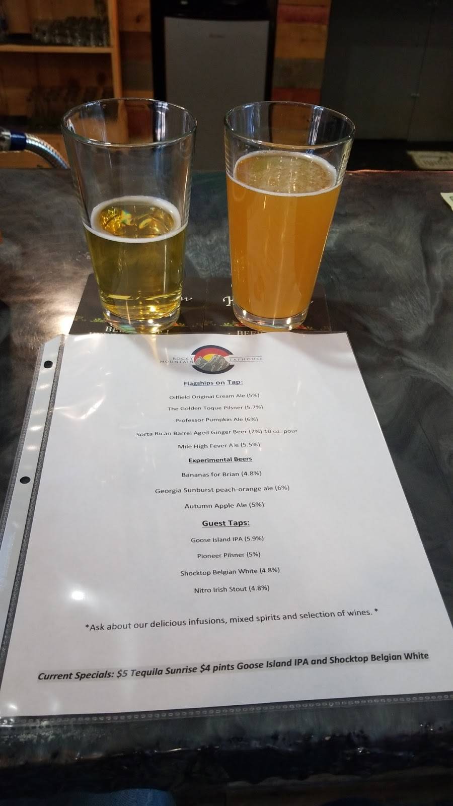 Rocky Mountain Taphouse | restaurant | 3050 67th Ave #104, Greeley, CO 80634, USA | 9704515372 OR +1 970-451-5372