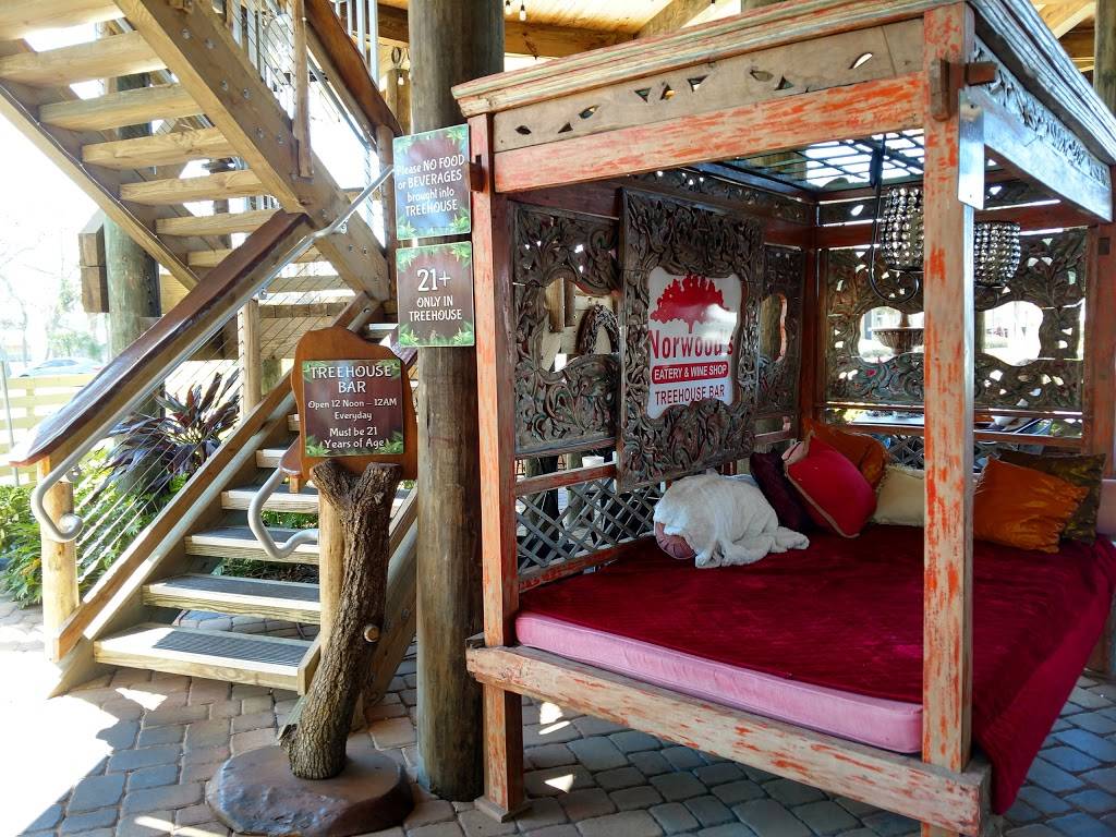 Norwoods Eatery & Treehouse Bar | restaurant | 400 E 2nd Ave, New Smyrna Beach, FL 32169, USA | 3864284621 OR +1 386-428-4621