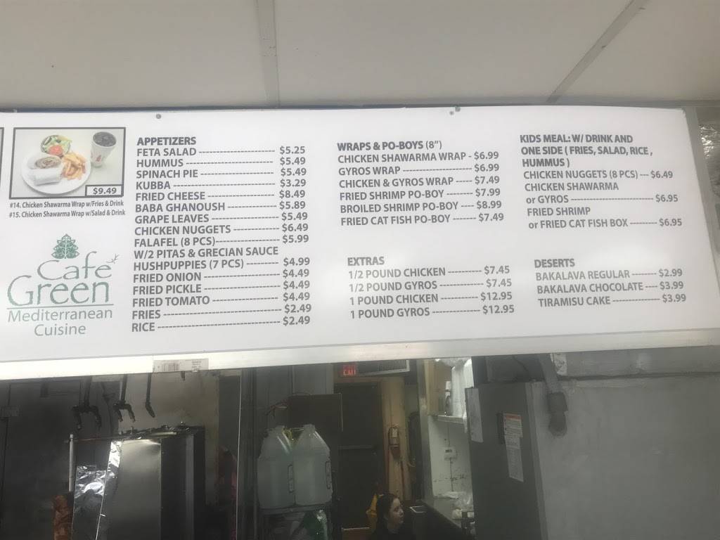 CAFE GREEN | restaurant | 400 S Range Ave, Denham Springs, LA 70726, USA | 2252437470 OR +1 225-243-7470