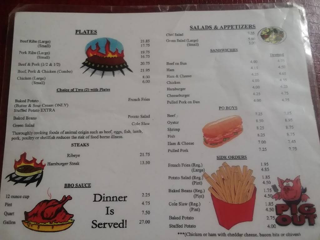 Smokehouse | restaurant | 411 New Hope Rd, Sandy Hook, MS 39478, USA | 6017364981 OR +1 601-736-4981