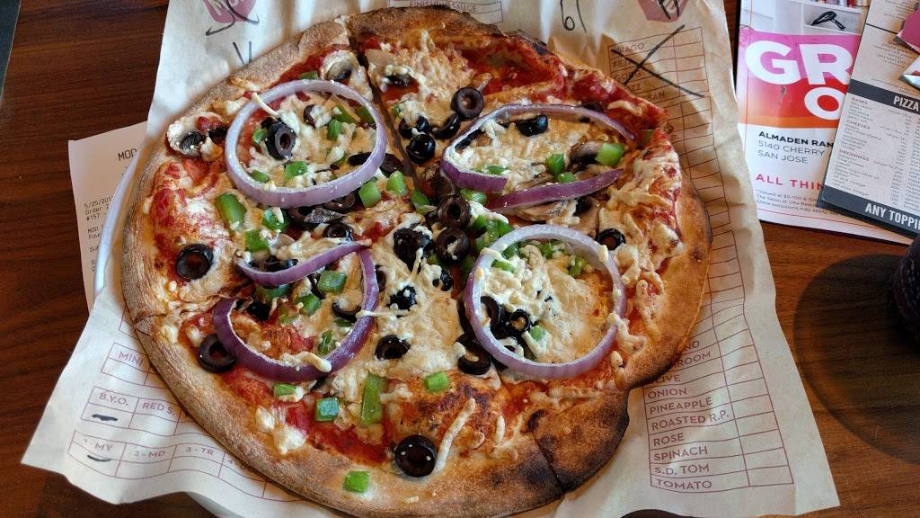 MOD Pizza | restaurant | 5130 Cherry Ave, San Jose, CA 95118, USA | 6694005744 OR +1 669-400-5744