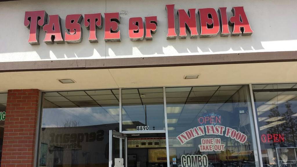 Taste of India | restaurant | 8890 Warner Ave, Fountain Valley, CA 92708, USA | 7148416868 OR +1 714-841-6868