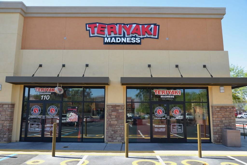 Teriyaki Madness | restaurant | 6171 N Decatur Blvd #110, Las Vegas, NV 89130, USA | 7028164000 OR +1 702-816-4000