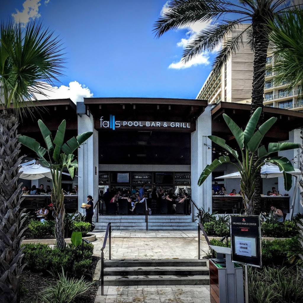 Falls Pool Bar & Grill | restaurant | 8701 World Center Dr, Orlando, FL 32821, USA | 4072394200 OR +1 407-239-4200