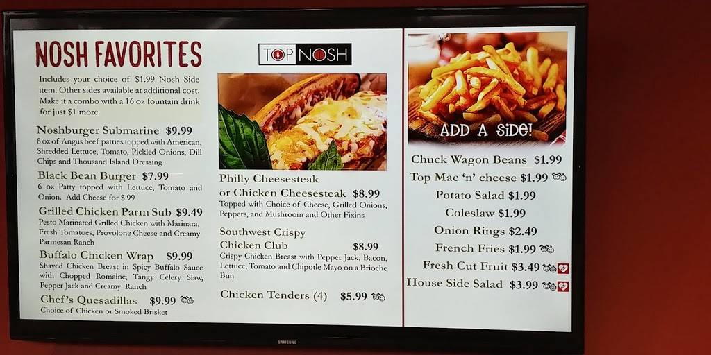 Top Nosh Cafe | restaurant | 125 Airport Dr, Westminster, MD 21157, USA | 4108573901 OR +1 410-857-3901