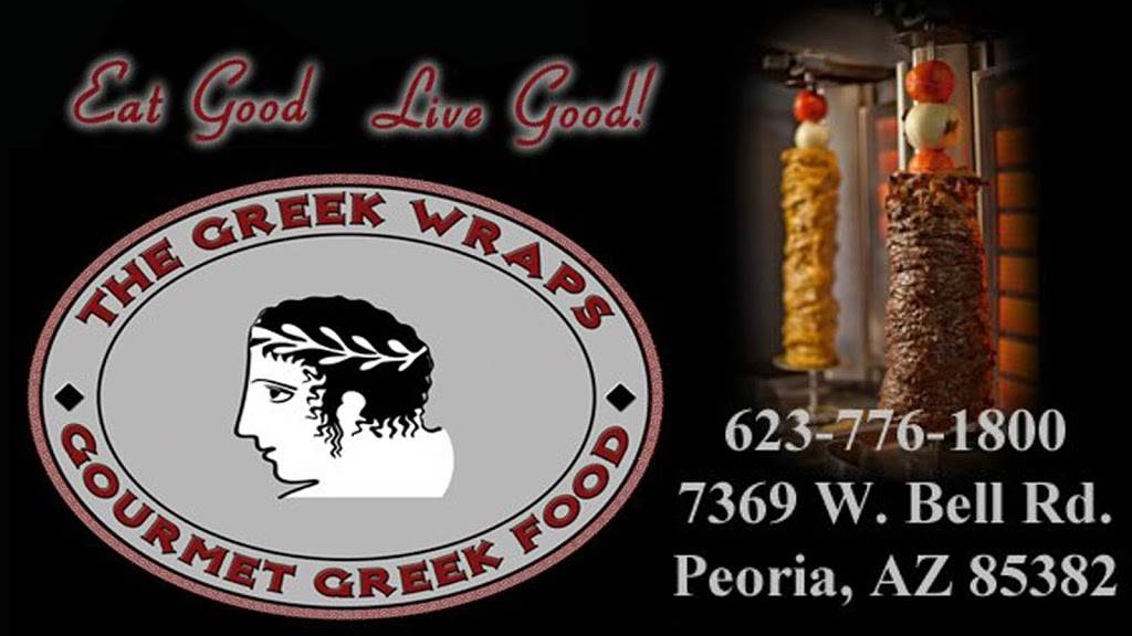 Greek Wraps | restaurant | 7369 W Bell Rd, Peoria, AZ 85382, USA | 6237761800 OR +1 623-776-1800