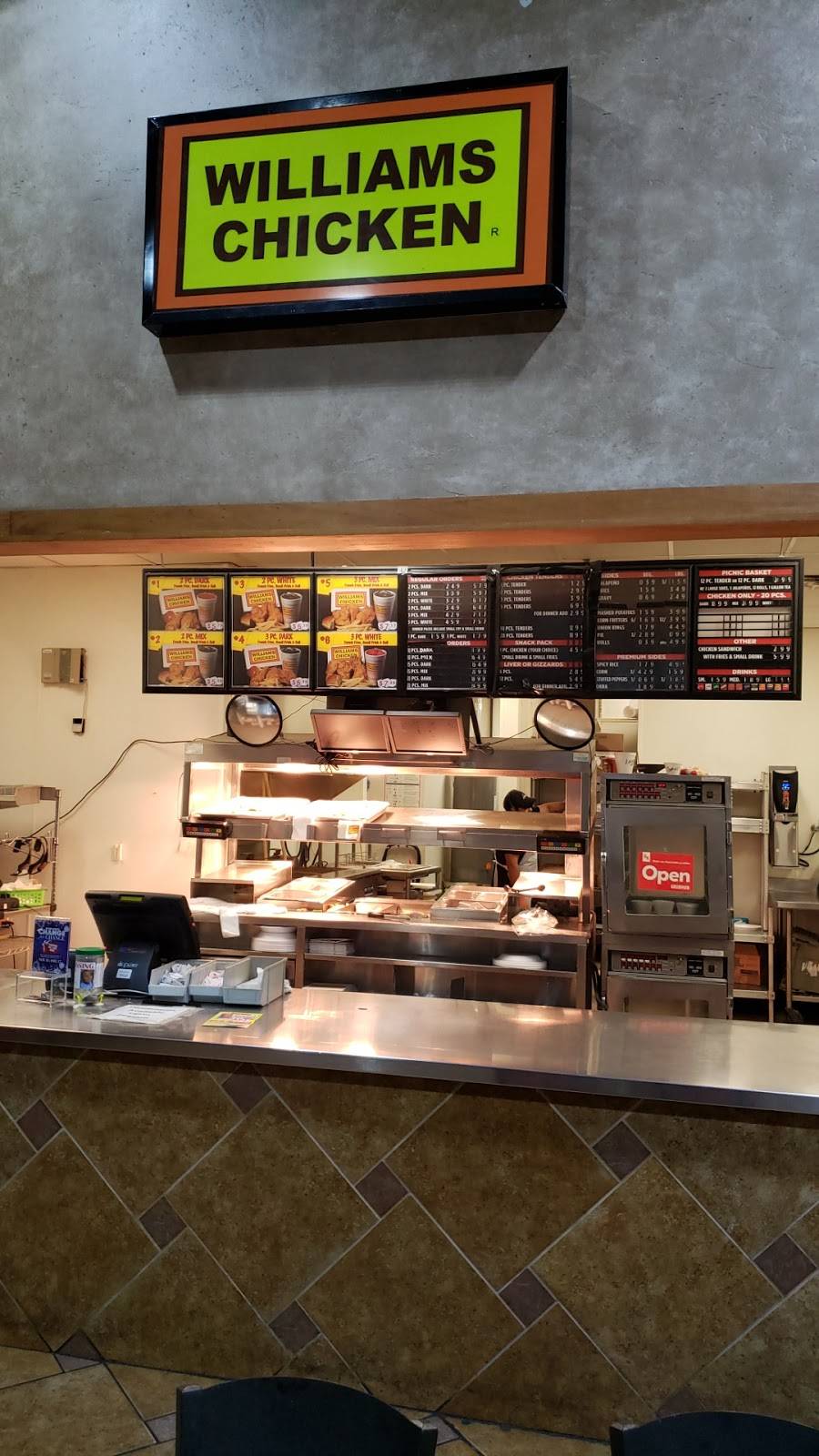 Williams Chicken | restaurant | 13000 Seagoville Rd, Balch Springs, TX 75180, USA | 9722861200 OR +1 972-286-1200