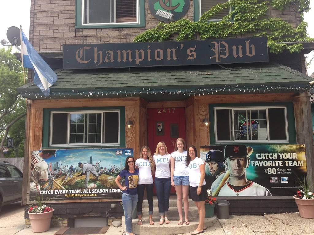 Champions Pub | restaurant | 2417 N Bartlett Ave, Milwaukee, WI 53211, USA | 4143322440 OR +1 414-332-2440