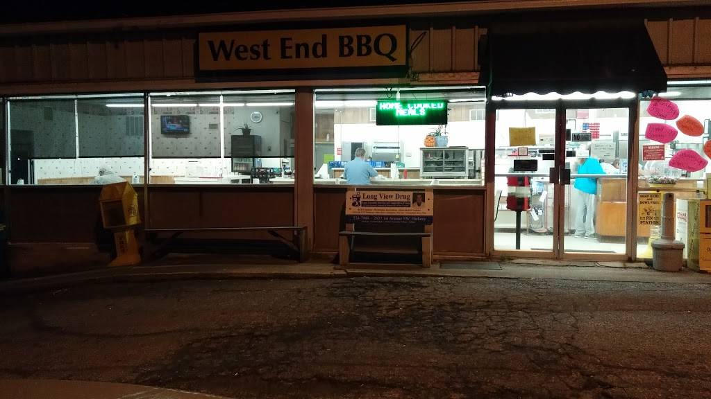 West End BBQ | restaurant | 1835 U.S. Hwy 70 SW, Hickory, NC 28602, USA | 8283270760 OR +1 828-327-0760