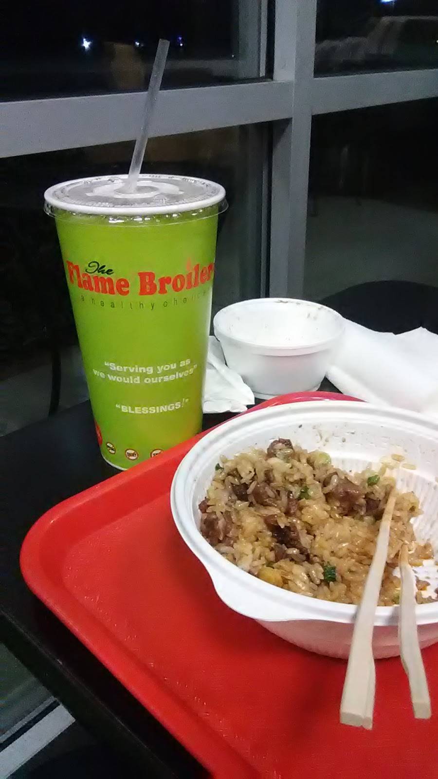 Flame Broiler | restaurant | 11563 E Foothill Blvd # 105, Rancho Cucamonga, CA 91730, USA | 9099892000 OR +1 909-989-2000