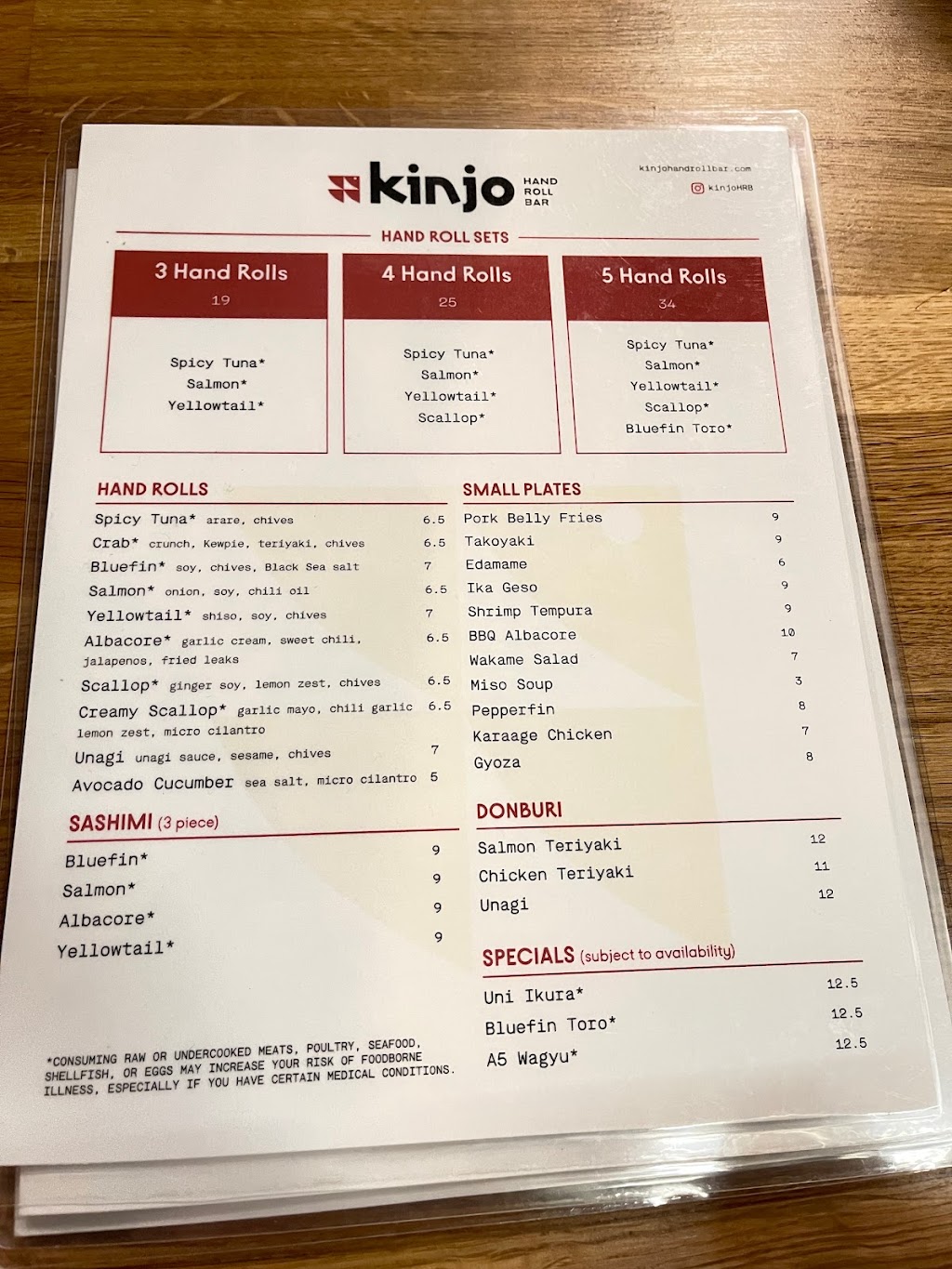 Kinjo Hand Roll Bar | restaurant | 2026 16th St, Sacramento, CA 95818, USA | 9165949011 OR +1 916-594-9011