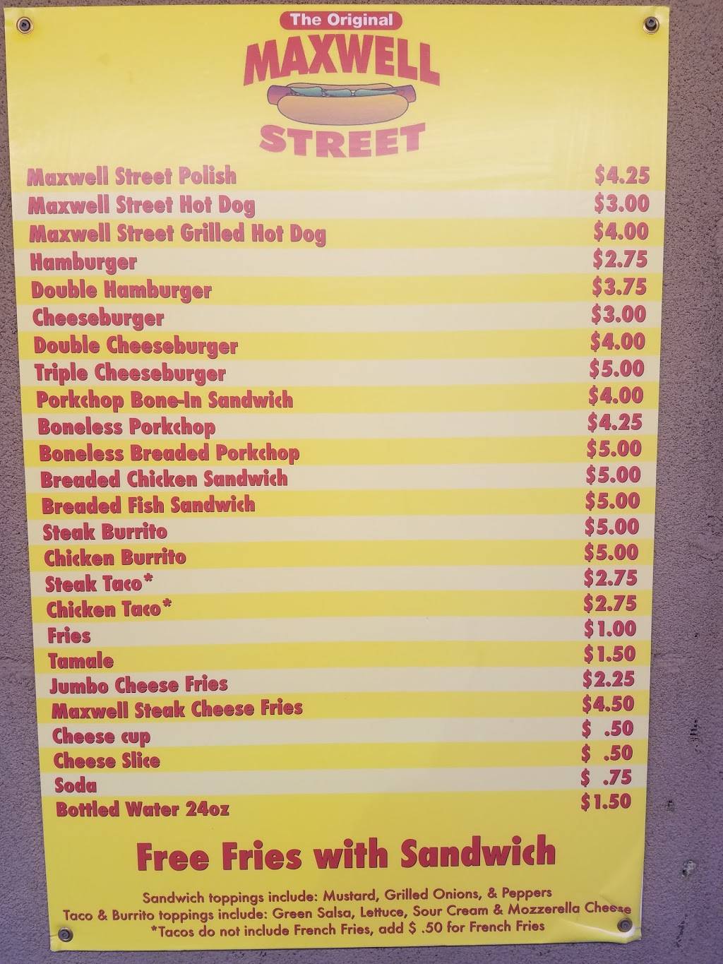The Original Maxwell Street | restaurant | 3801 W Harrison St, Chicago, IL 60624, USA | 7739402270 OR +1 773-940-2270