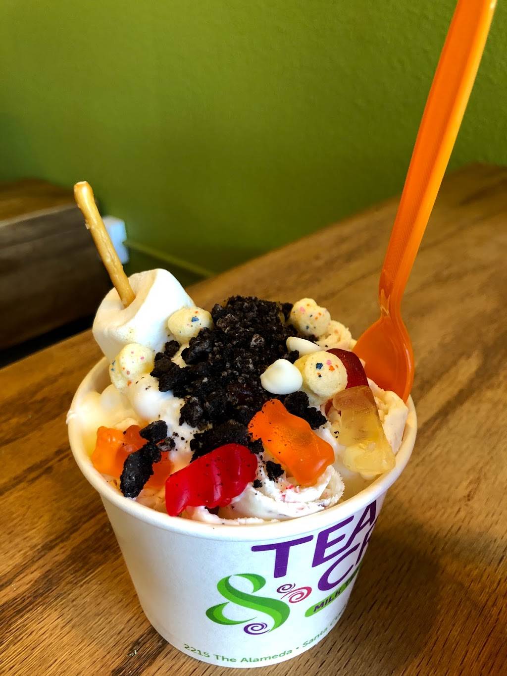 Tea&Cream | cafe | 2215 The Alameda, Santa Clara, CA 95050, USA | 4085644640 OR +1 408-564-4640