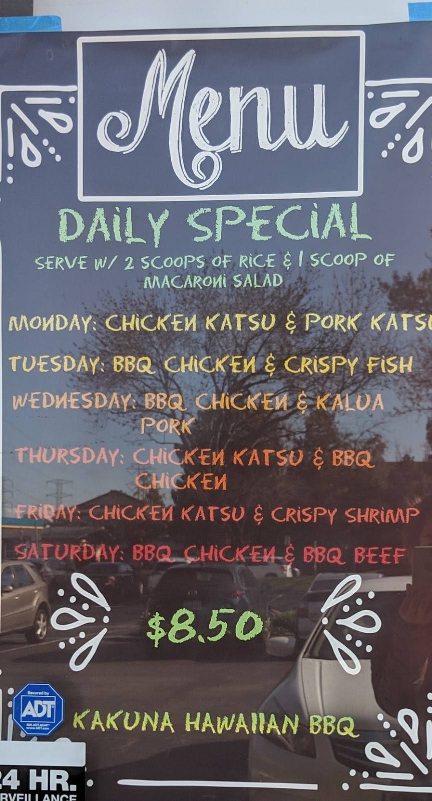 Kakuna Hawaiian BBQ | restaurant | 43472 Grimmer Blvd, Fremont, CA 94538, USA | 5102521288 OR +1 510-252-1288