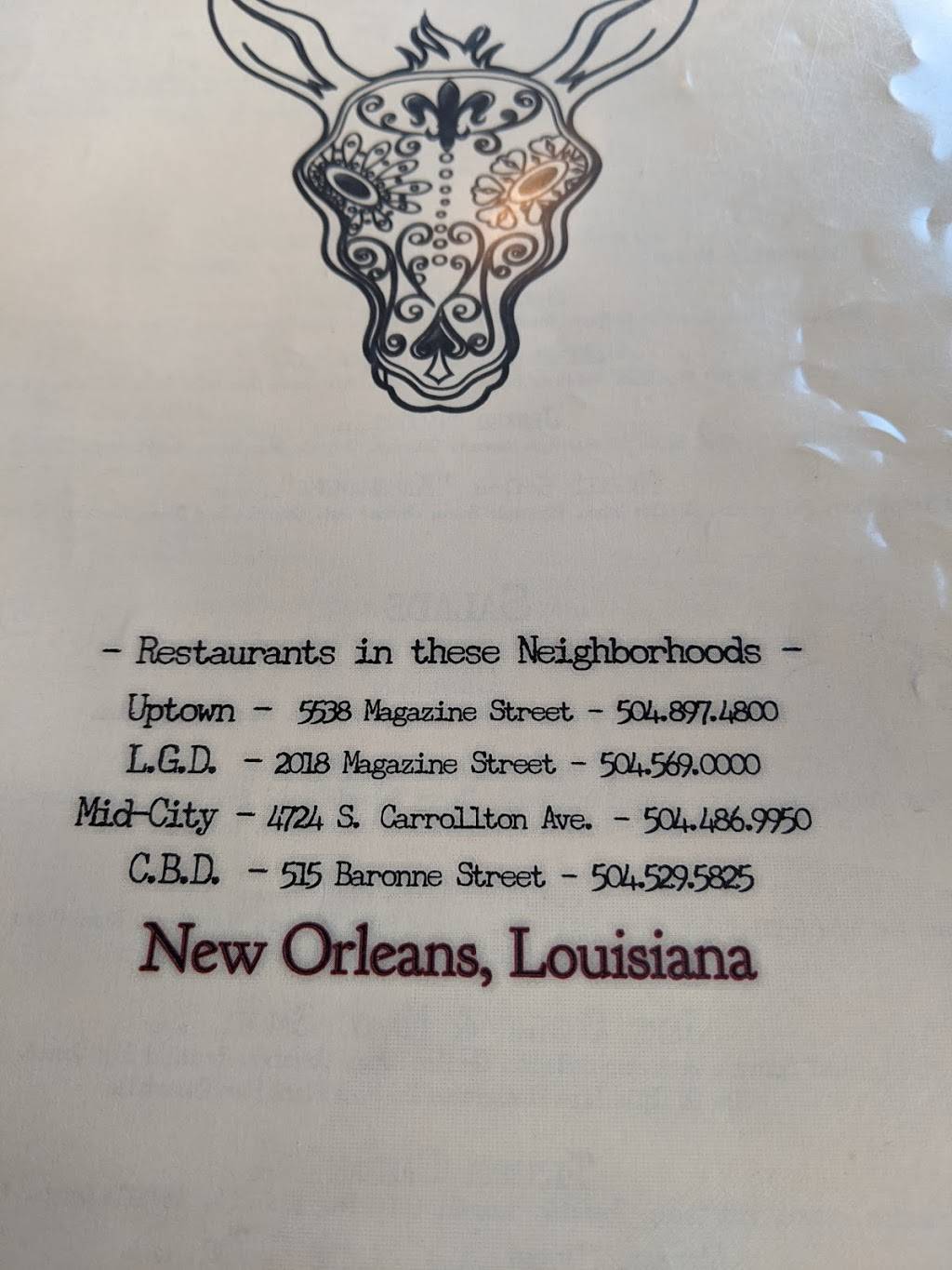 Juans Flying Burrito - CBD | restaurant | 515 Baronne St, New Orleans, LA 70113, USA | 5045295825 OR +1 504-529-5825