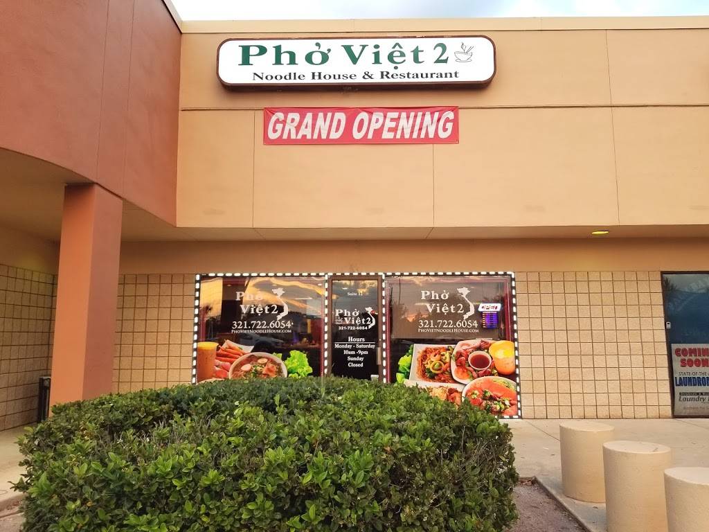 Pho Viet 2 | restaurant | 5275 Babcock St NE Suite 12, Palm Bay, FL 32905, USA | 3217226054 OR +1 321-722-6054