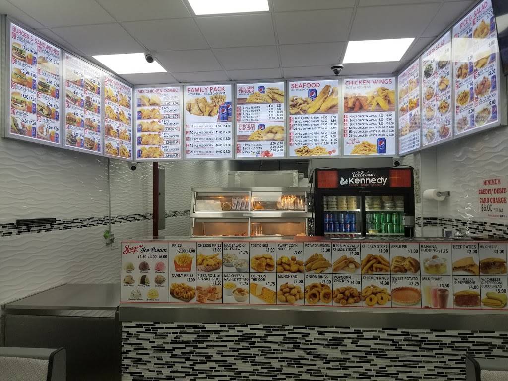 Kennedy fried chicken | restaurant | 3496 Jerome Ave, Bronx, NY 10467, USA | 7182210714 OR +1 718-221-0714