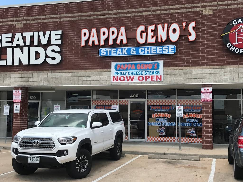 Pappa Genos Steak & Cheese | restaurant | 9930 Katy Fwy, Houston, TX 77055, USA | 2815011617 OR +1 281-501-1617