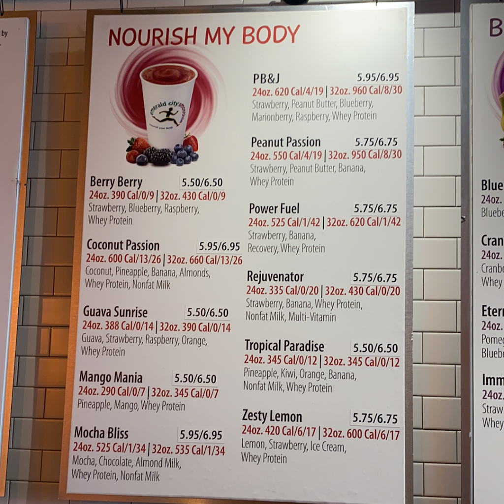 Emerald City Smoothie | restaurant | 212 Garfield St S, Tacoma, WA 98444, USA | 2535030553 OR +1 253-503-0553