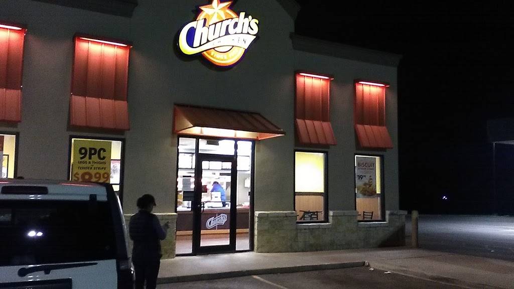Churchs Chicken | restaurant | 111 N, I-35, Pearsall, TX 78061, USA | 8303343131 OR +1 830-334-3131