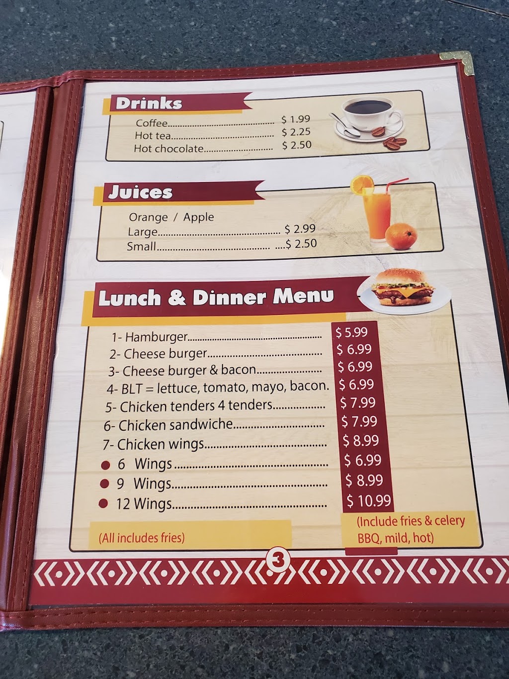 Onanas Diner | restaurant | 901 US-1, Fort Pierce, FL 34950, USA | 7728015655 OR +1 772-801-5655